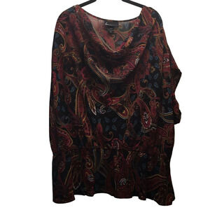 Beautiful Paisley Pattern Blouse 